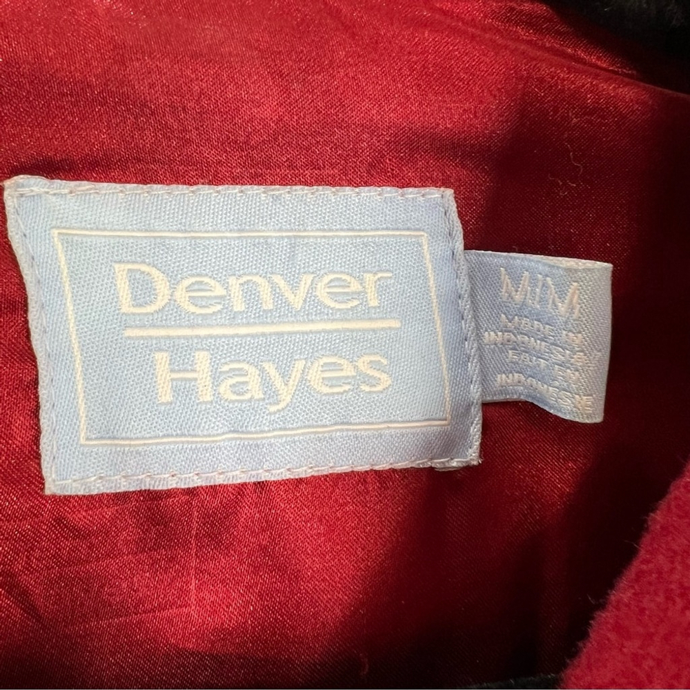 Watermelon pink red tailored cashmere blend pea coat M - Picture 9 of 10